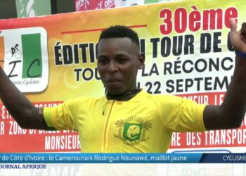 30E TOUR DE COTE D’IVOIRE : Une victoire éclatante pour Rodrigue Kuere