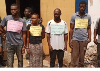 Yaounde: police parades gang accused of killing victim in vengeance