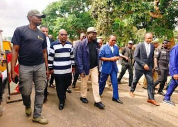 Lekie division: minister Ngoh Ngoh evaluates works on road networks