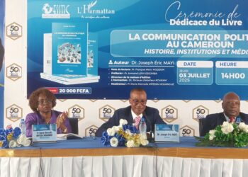DR JOSEPH ÉRIC MAYI : dédicace d’une œuvre sur la communication politique