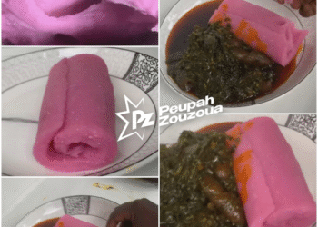 Cuisine : le fufu voit la vie en rose