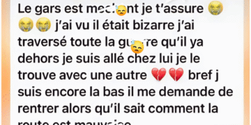 Déception sentimentale : malgré la « guerre », il trouve le temps de la tromper